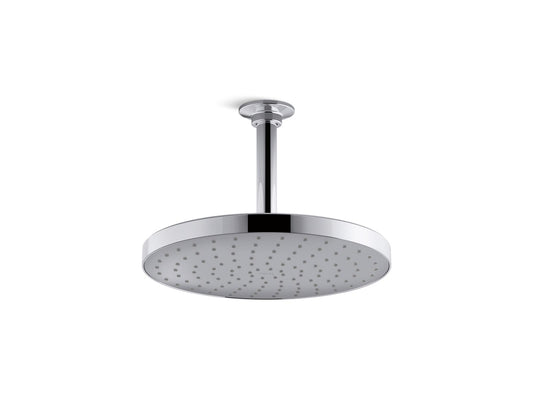 KOHLER K-76465-Y-CP Awaken 10" Single-Function Rainhead, 2.5 Gpm In Polished Chrome