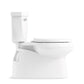 KOHLER K-5310-0 Cimarron Two-Piece Elongated Toilet With Skirted Trapway, 1.28 Gpf In White