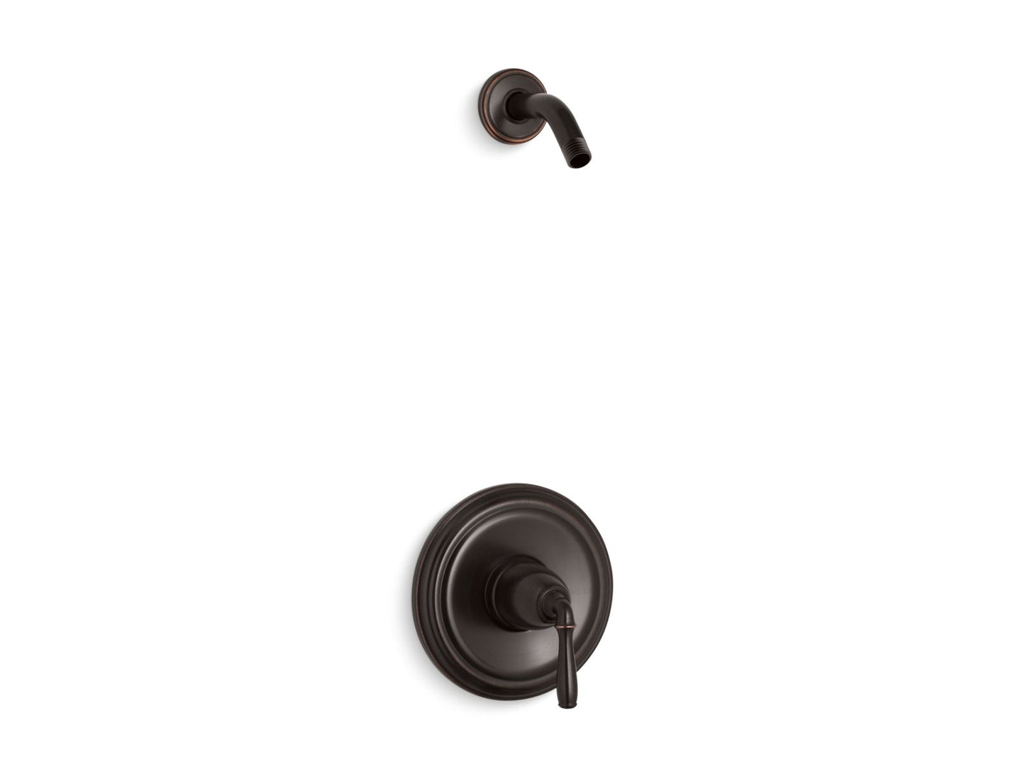 KOHLER K-TLS396-4-2BZ Devonshire Rite-Temp Shower Trim Kit, Without Showerhead In Oil-Rubbed Bronze