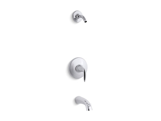 KOHLER K-TLS45104-4-CP Alteo Rite-Temp Bath And Shower Trim Kit, Without Showerhead In Polished Chrome