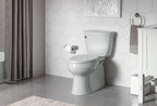 KOHLER K-5310-95 Cimarron Two-Piece Elongated Toilet With Skirted Trapway, 1.28 Gpf - Ice Grey
