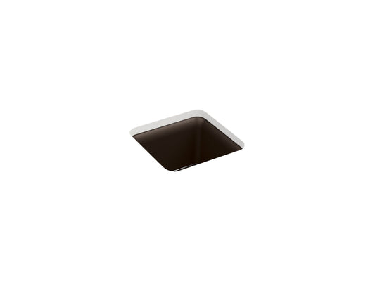 KOHLER K-8223-CM2 Cairn 15-1/2" Undermount Bar Sink In Matte Brown