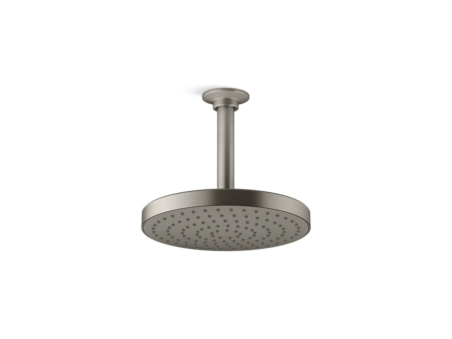 KOHLER K-76464-Y-BN Awaken 8" Single-Function Rainhead, 2.5 Gpm In Vibrant Brushed Nickel