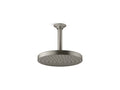 KOHLER K-76464-Y-BN Awaken 8" Single-Function Rainhead, 2.5 Gpm - Vibrant Brushed Nickel