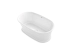 KOHLER K-8332-0 Memoirs 60" X 34" Freestanding Bath - White