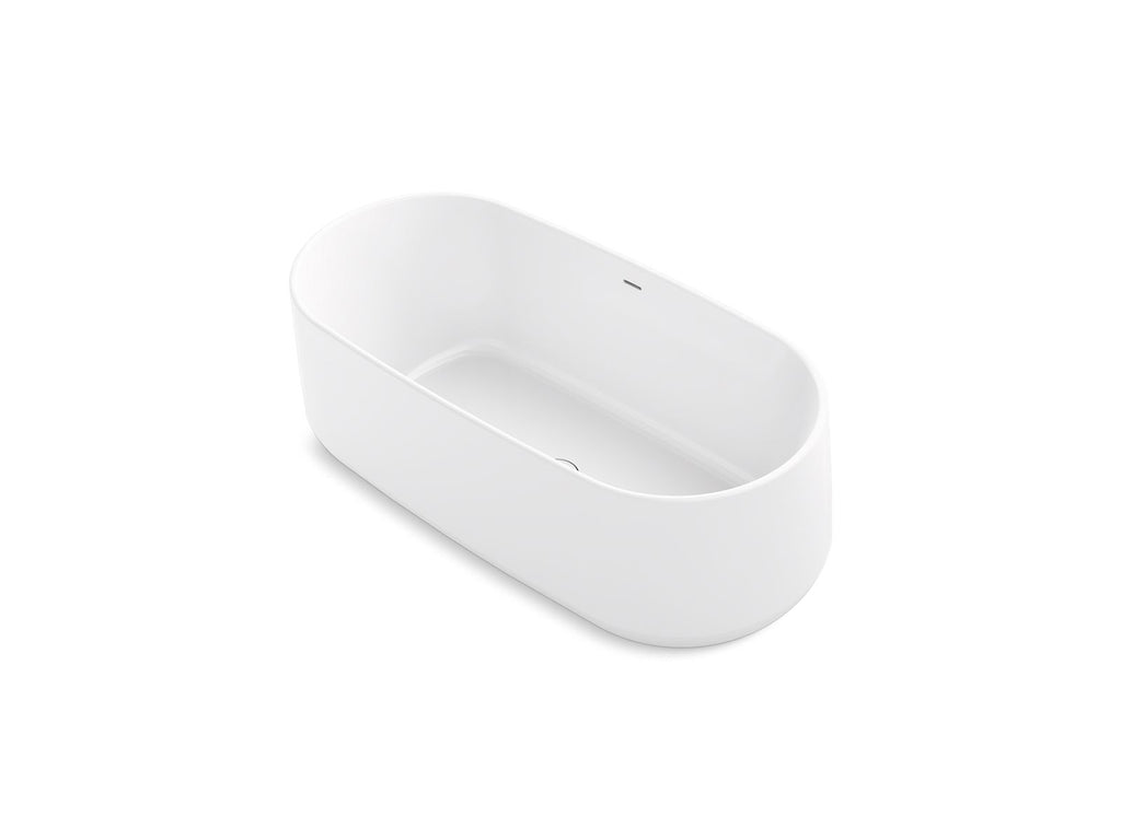 KOHLER K-25985-0 Ceric 65-1/4" X 31-1/4" Freestanding Bath - White