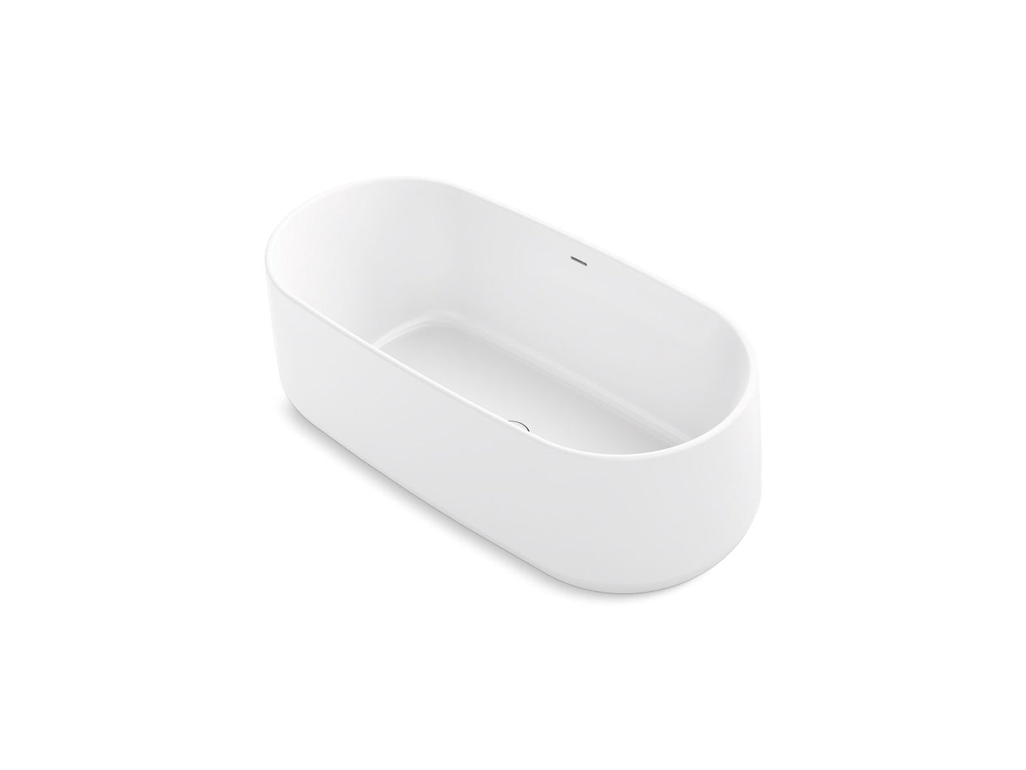 KOHLER K-8336-0 Ceric 65" x 31" freestanding bath - White