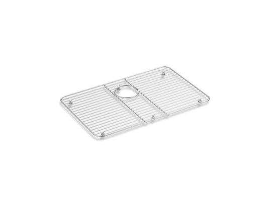 KOHLER K-8343-ST Iron/Tones Stainless Steel Sink Rack, 22-1/2" X 14-1/4" For Iron/Tones Kitchen Sink In Stainless Steel