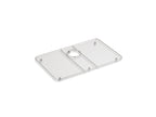 KOHLER K-8343-ST Iron/Tones Stainless Steel Sink Rack, 22-1/2" X 14-1/4" For Iron/Tones Kitchen Sink - Stainless Steel