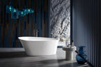 KOHLER K-8331-0 Veil 65-3/8" X 36-15/16” Freestanding Bath - White