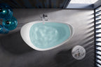 KOHLER K-8331-0 Veil 65-3/8" X 36-15/16” Freestanding Bath - White