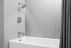 KOHLER K-715-96 Villager 60" X 30-1/4" Alcove Bath, Left Drain - Biscuit