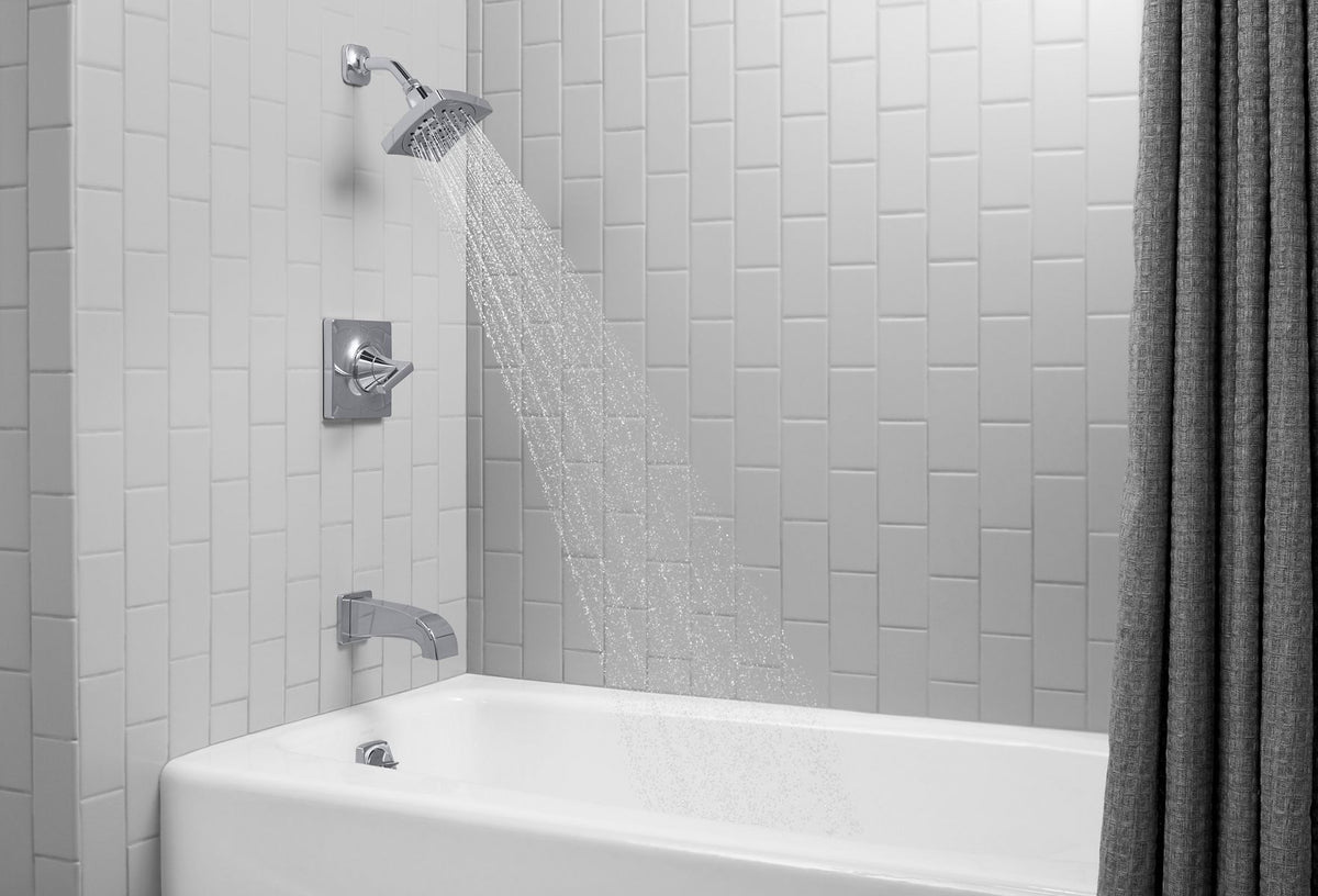 KOHLER K-715-96 Villager 60" X 30-1/4" Alcove Bath, Left Drain - Biscuit