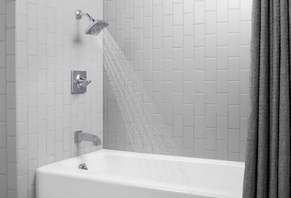 KOHLER K-715-0 Villager 60" x 30-1/4" alcove bath, left drain - White