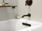 KOHLER K-20201-RA-0 Underscore 60" X 30" Alcove Bath, Right Drain - White
