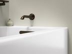 KOHLER K-20201-RA-0 Underscore 60" X 30" Alcove Bath, Right Drain - White