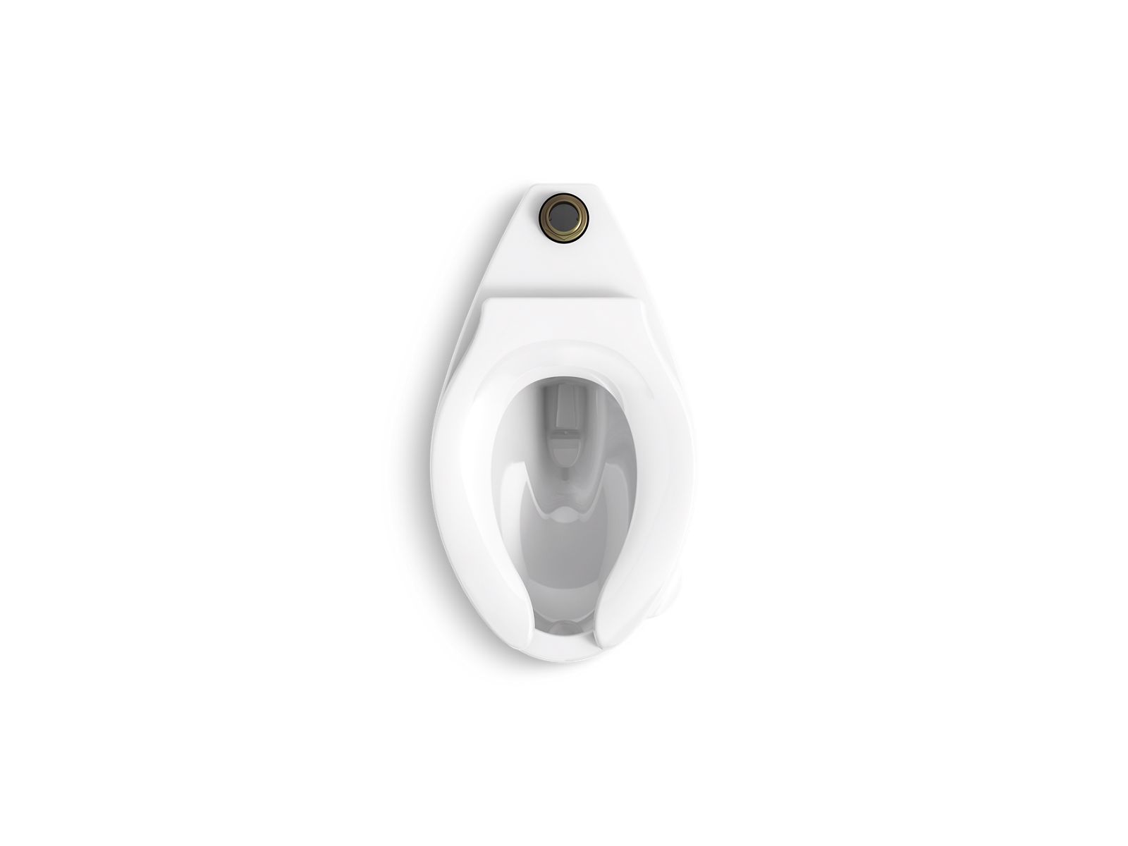 KOHLER K-96059-0 Juvenile Ultra Floor-Mount Top Spud Flushometer Bowl - White