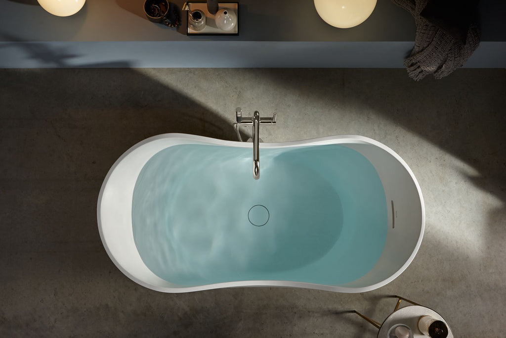 KOHLER K-1800-0 Abrazo 66" X 31-1/2" Freestanding Bath - White