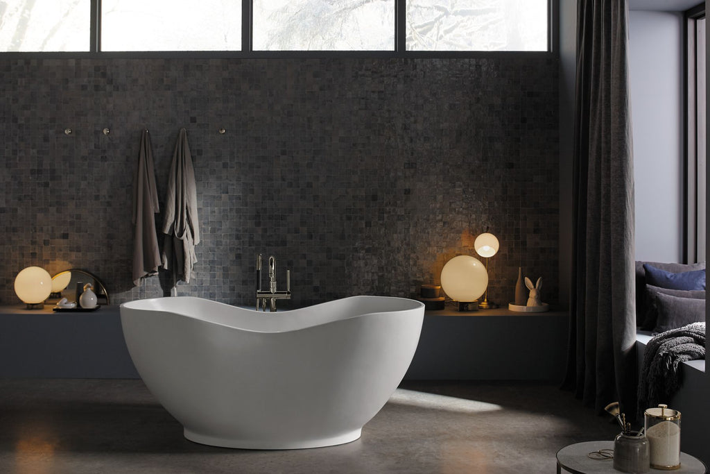 KOHLER K-1800-0 Abrazo 66" X 31-1/2" Freestanding Bath - White