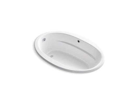 KOHLER K-1163-W1-0 Sunward 60" X 42" Drop-In Bath With Bask Heated Surface In White