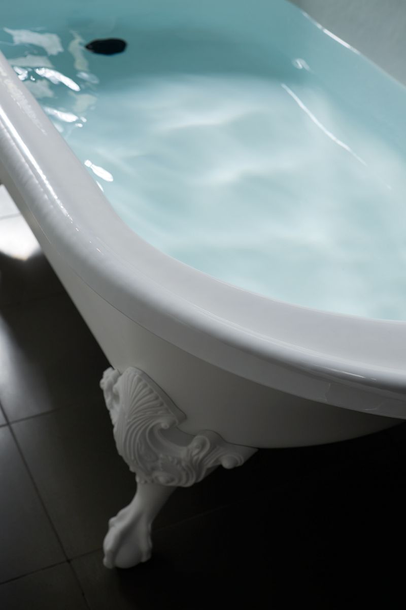 KOHLER K-1103-0 Iron Works Historic Ball-And-Claw Feet - White