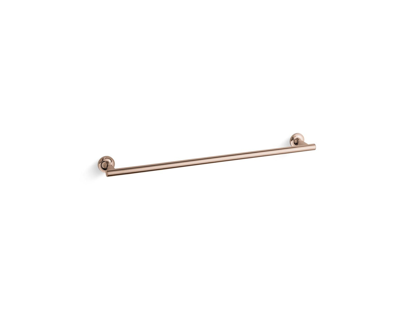 KOHLER K-14436-RGD Purist 24" Towel Bar In Vibrant Rose Gold