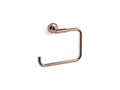 KOHLER K-14441-RGD Purist Towel ring - Vibrant Rose Gold