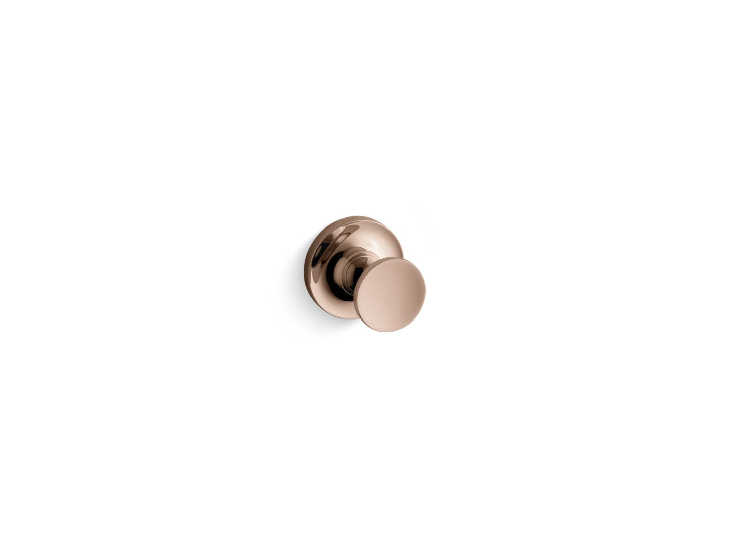 KOHLER K-14443-RGD Purist Robe Hook In Vibrant Rose Gold