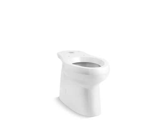 KOHLER K-5309-0 Cimarron Elongated Toilet Bowl With Skirted Trapway In White