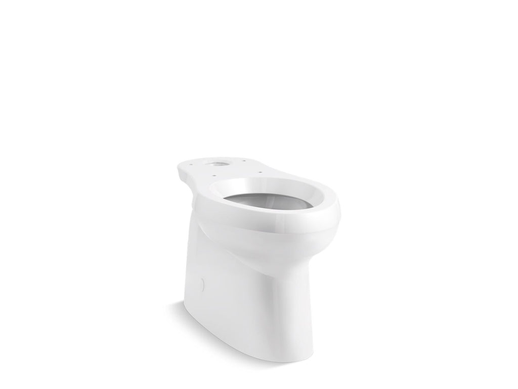 KOHLER K-5309-7 Cimarron Elongated Toilet Bowl With Skirted Trapway - Black Black