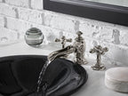 KOHLER K-72761-2MB Artifacts With Flume Design Bathroom Sink Faucet Spout With Flume Design, 1.2 Gpm - Vibrant Brushed Moderne Brass