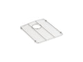 KOHLER K-5186-ST Kennon Stainless Steel Sink Rack, 13 5/8" X 16 1/2", For Right-Hand Bowl - Stainless Steel