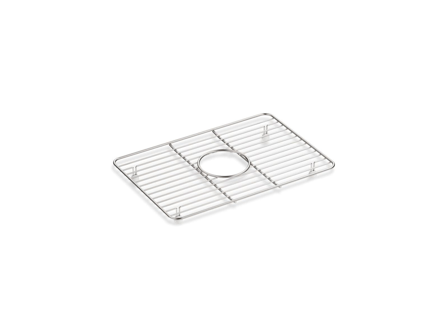 KOHLER K-5376-ST Kennon Small Stainless Steel Sink Rack, 10-5/8" X 15-9/16" In Stainless Steel