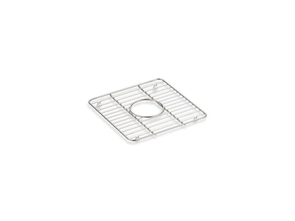 KOHLER K-5658-ST Cairn Stainless steel sink rack, 11-3/16" x 11-3/16", for K-8223 - Stainless Steel