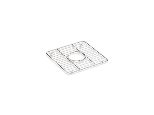 KOHLER K-5658-ST Cairn Stainless steel sink rack, 11-3/16" x 11-3/16", for K-8223 - Stainless Steel