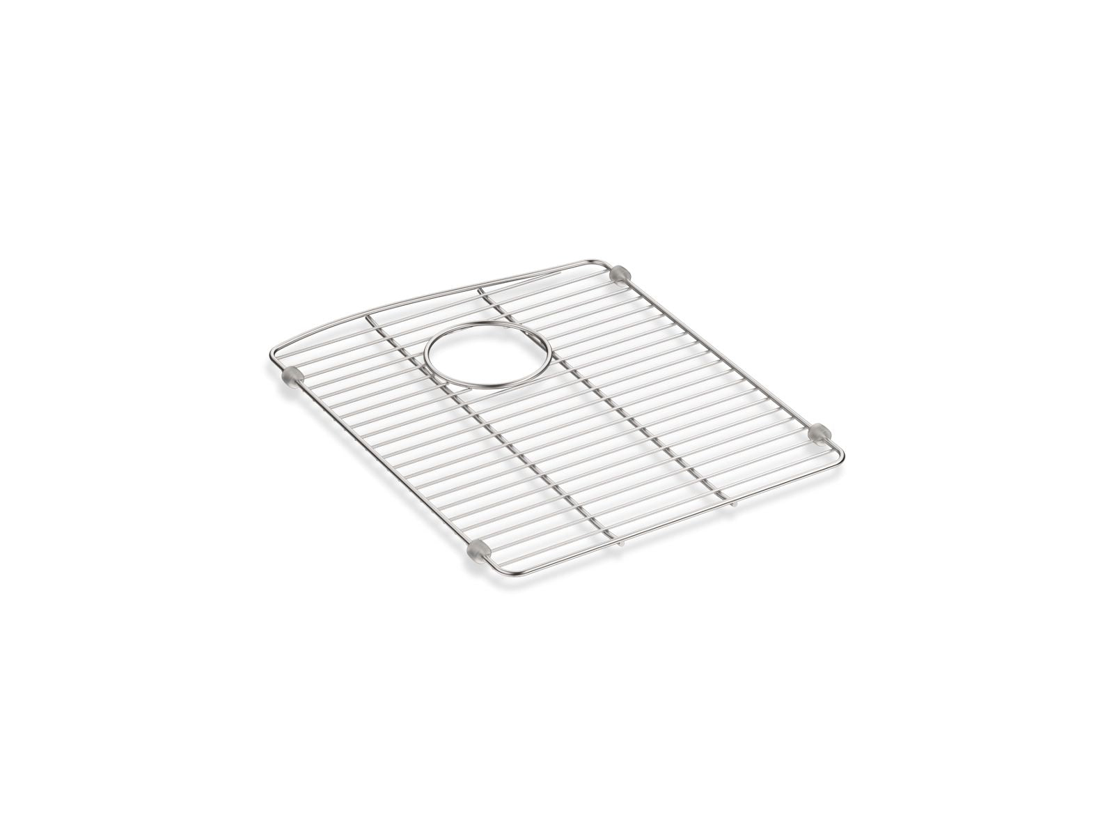 KOHLER K-5662-ST Kennon Stainless Steel Sink Rack, Left-Hand Bowl - Stainless Steel