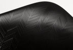 KOHLER K-29471-HD2-7 Sartorial Herringbone Caxton 20" Rectangular Undermount Bathroom Sink - Black Sartorial Herringbone