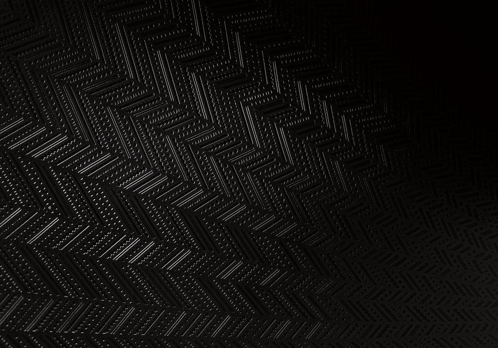 KOHLER K-29471-HD2-7 Sartorial Herringbone Caxton 20" Rectangular Undermount Bathroom Sink - Black Sartorial Herringbone