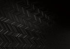 KOHLER K-29471-HD2-7 Sartorial Herringbone Caxton 20" Rectangular Undermount Bathroom Sink - Black Sartorial Herringbone