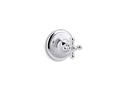 KOHLER K-T72770-3-CP Artifacts Mastershower Transfer Valve Trim With Cross Handle - Polished Chrome