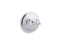 KOHLER K-TS72767-3-CP Artifacts Rite-Temp Valve Trim With Cross Handle - Polished Chrome