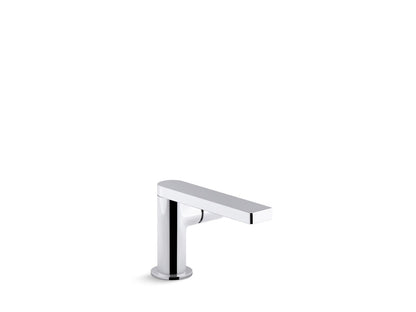 KOHLER K-73050-7-BL Composed Single-handle bathroom sink faucet with Cylindrical handle, 1.2 gpm - Matte Black