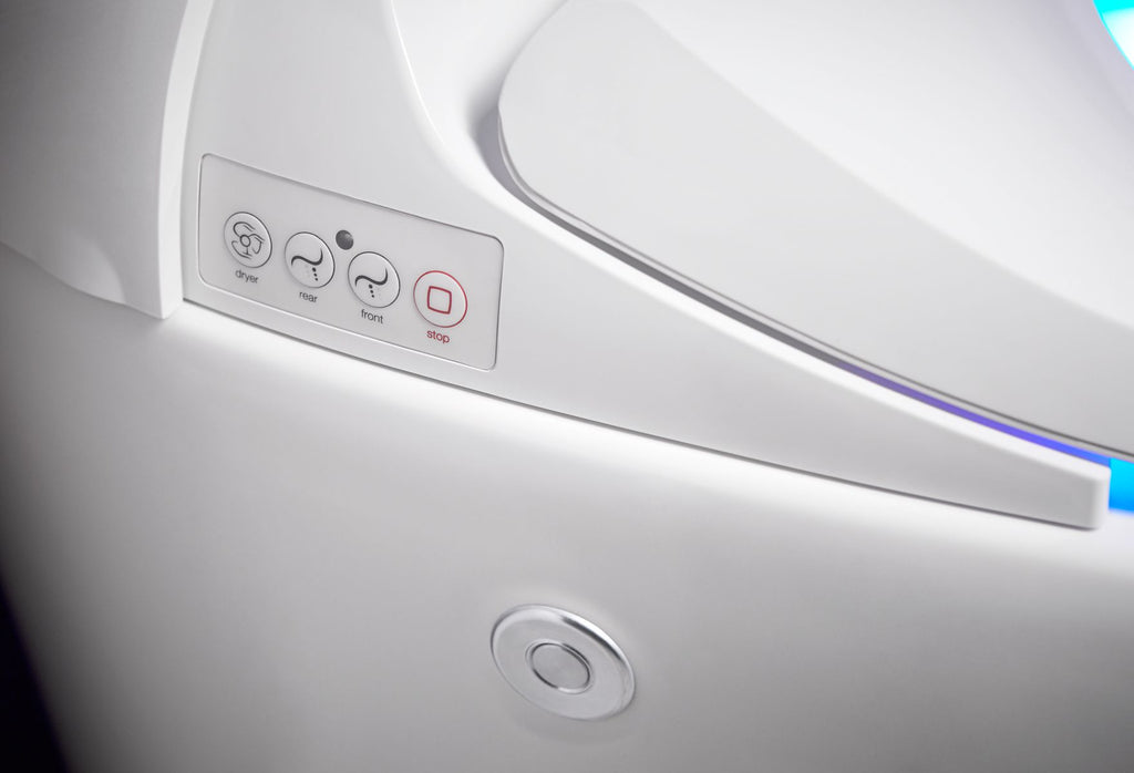 KOHLER K-77780-0 Karing One-Piece Elongated Smart Toilet, 1.08 Gpf - White