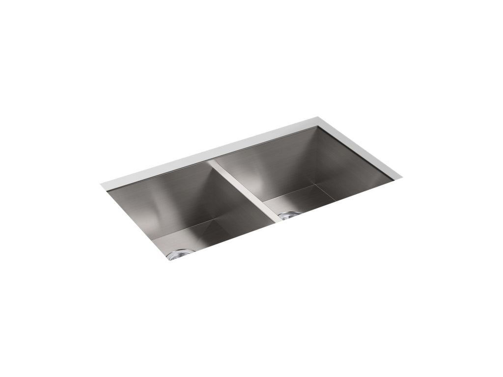 KOHLER K-RH20909-NA Lyric 32" Undermount Double-Bowl Kitchen Sink - Stainless Steel