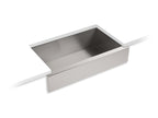 KOHLER K-RH20910-NA Lyric 34" Undermount Single-Bowl Farmhouse Kitchen Sink - Stainless Steel