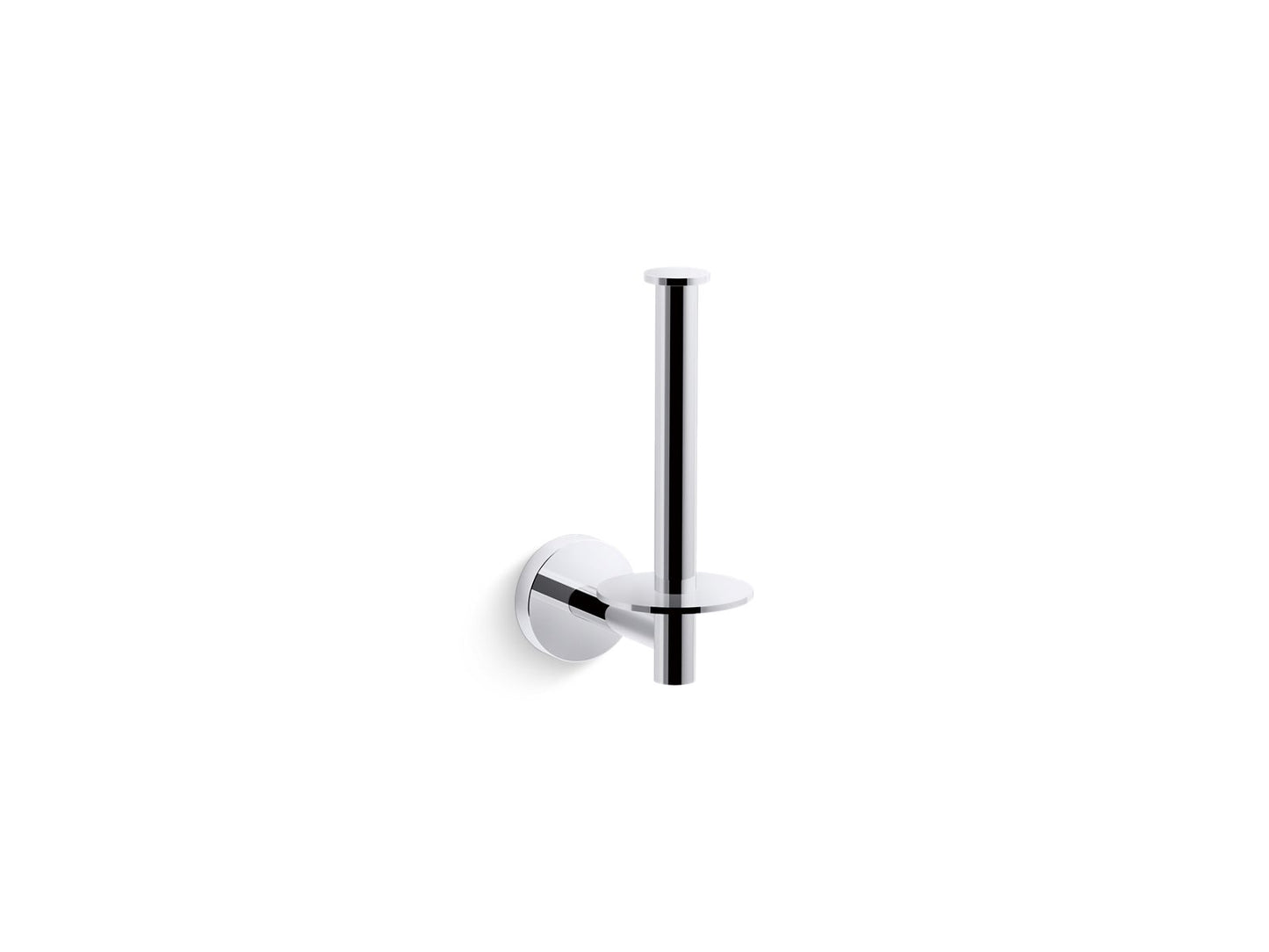 KOHLER K-27293-CP Elate Vertical Toilet Paper Holder In Polished Chrome