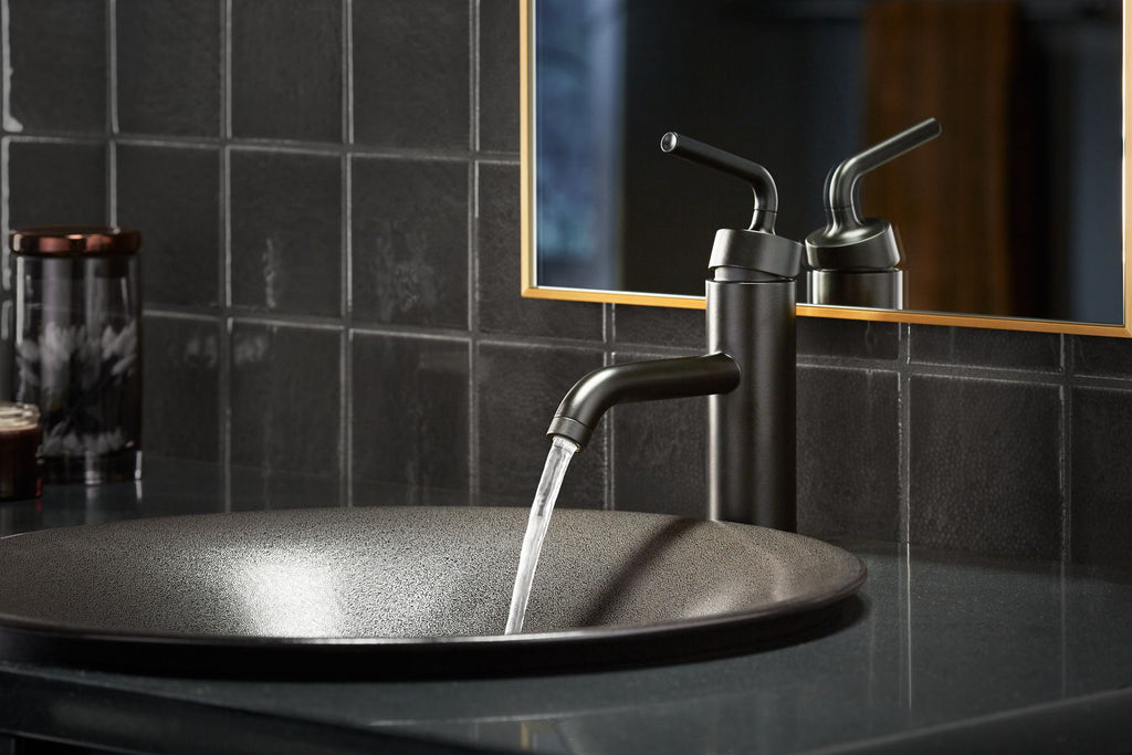 KOHLER K-14402-4A-CP Purist Single-Handle Bathroom Sink Faucet With Straight Lever Handle, 1.2 Gpm - Polished Chrome