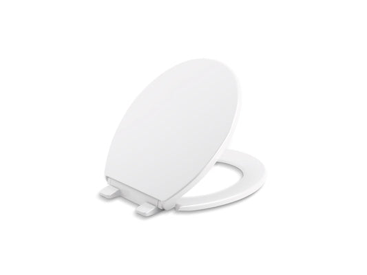 KOHLER K-4775-0 Brevia Quick-Release Round-Front Toilet Seat In White