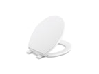 KOHLER K-4775-96 Brevia Quick-Release Round-Front Toilet Seat - Biscuit