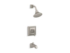 KOHLER K-TS461-4V-BN Memoirs Stately Rite-Temp Bath And Shower Trim Kit, 2.5 Gpm - Vibrant Brushed Nickel